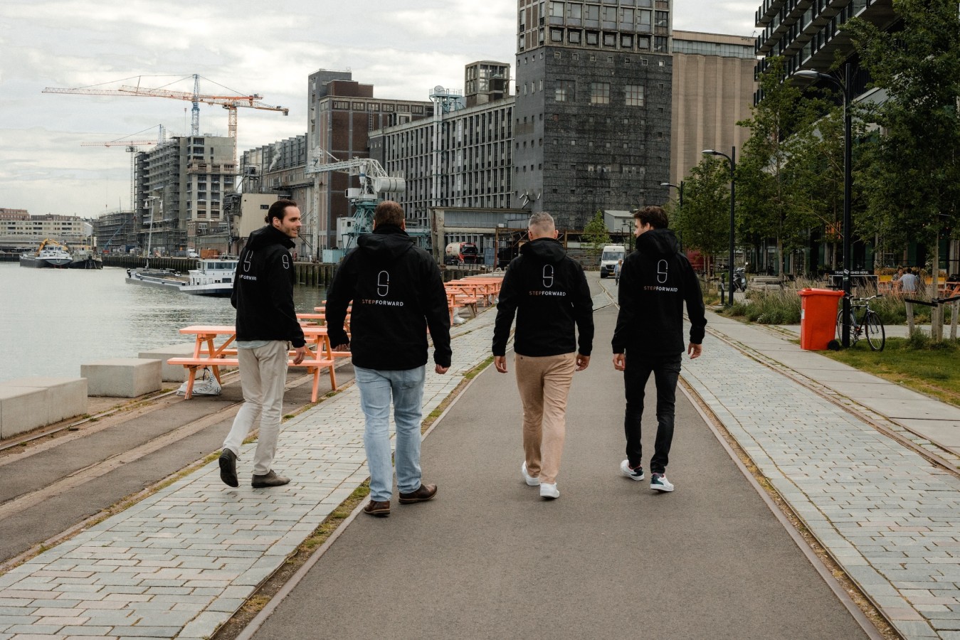 Stepforward team back