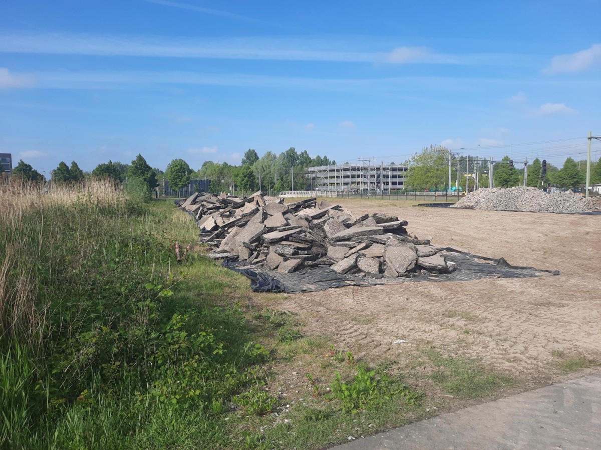 Wart Zwolle werkzaamheden verharding